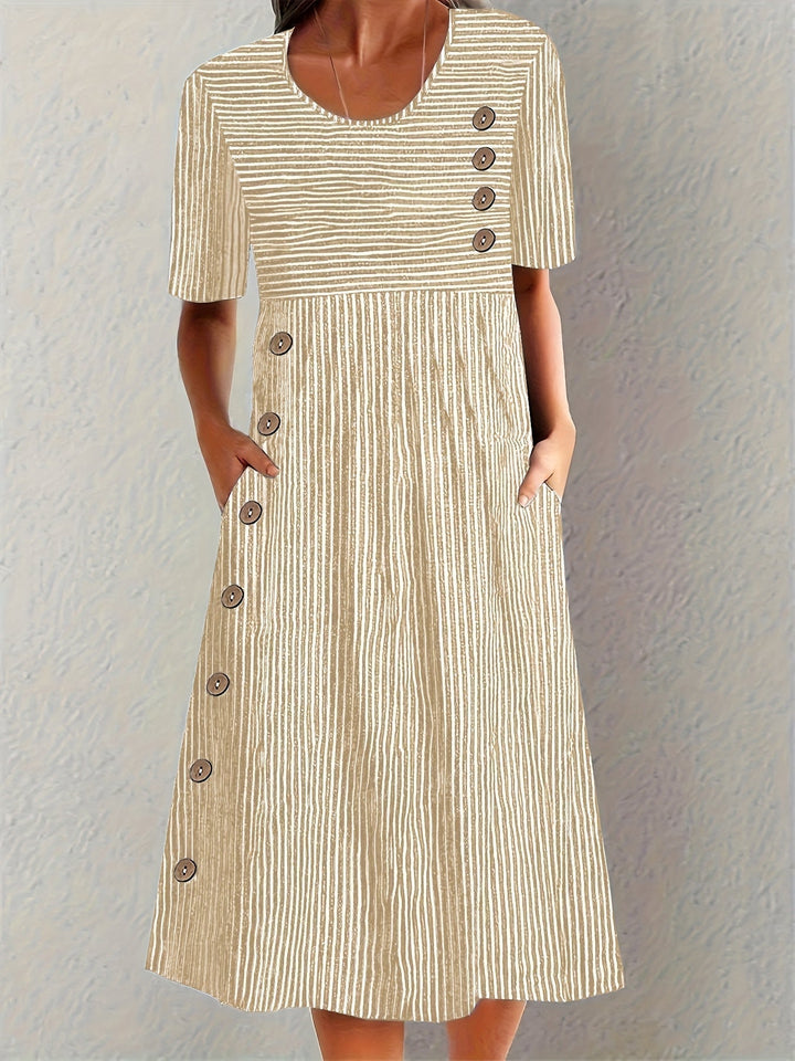 Saraya™ | Striped Summer Dress