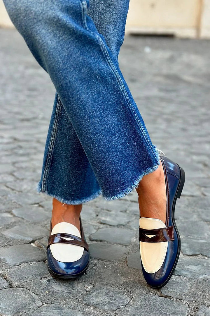 Marleen | Mocasines Azul Marino