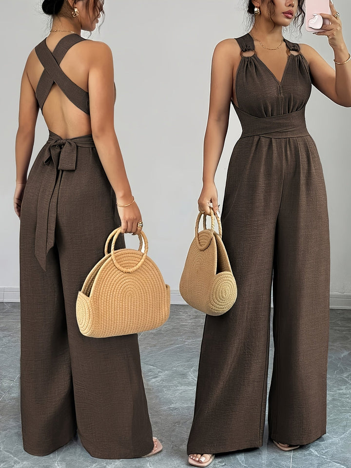 Emily | Tuta elegante in lino e cotone