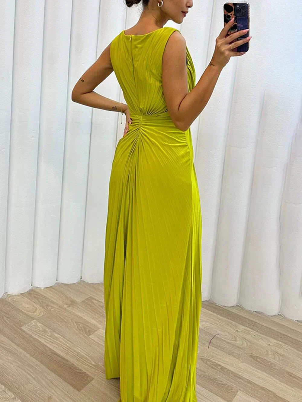 Brooklyn – Vestido con Drapeado