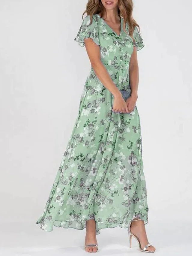 Zaria | Glamorous Tummy Covering Dress