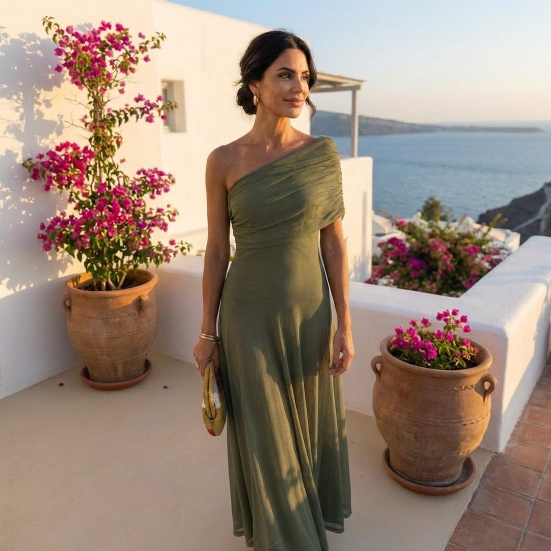 Uma | Fließendes weites Kleid mit elegantem Design