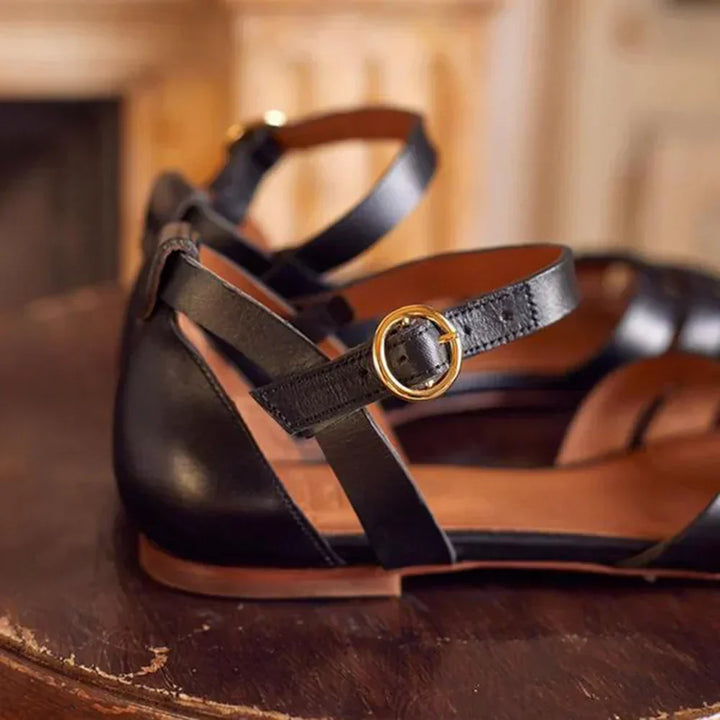 Alma | Sandalias planas con tiras