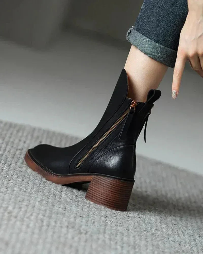 Botines de cuero premium Myriam™