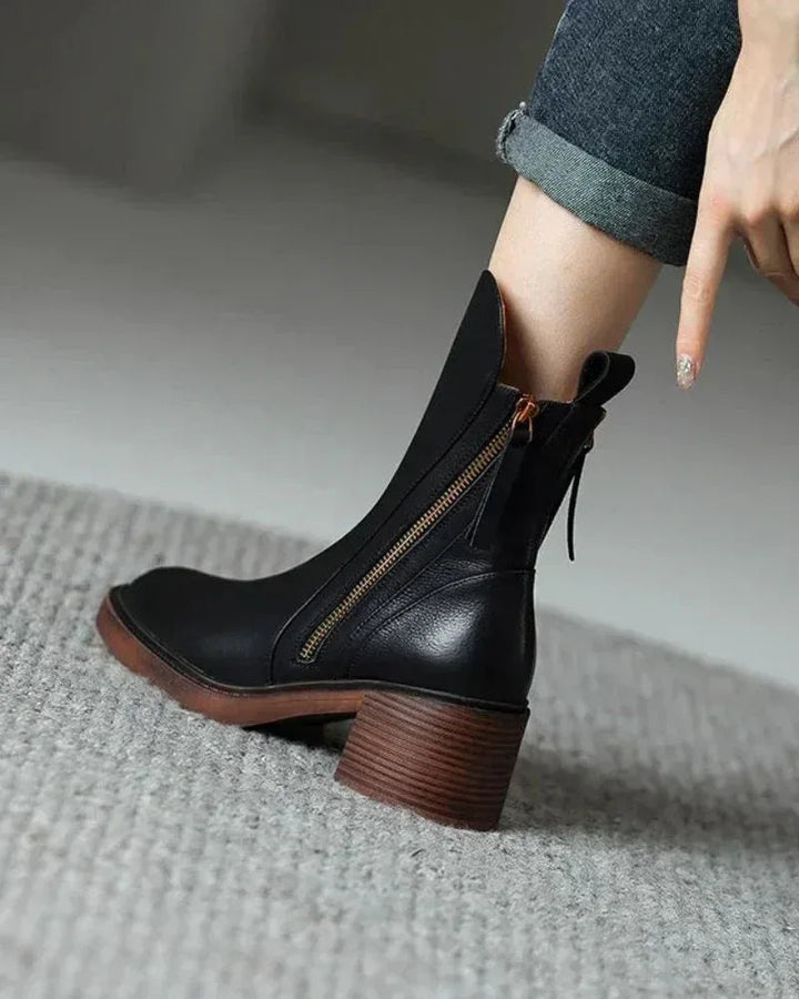 Botines de cuero premium Myriam™