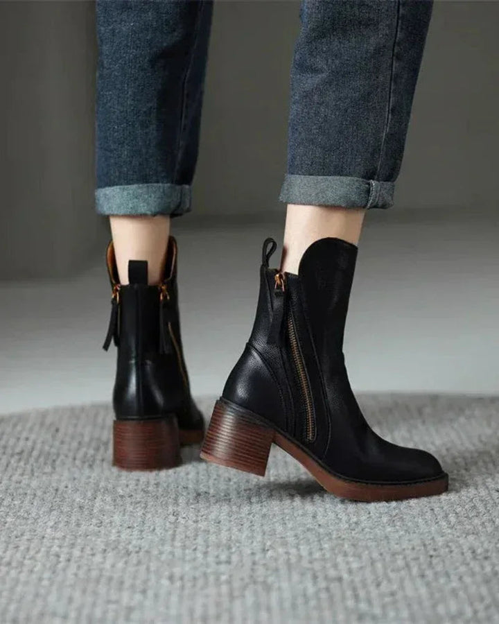 Botines de cuero premium Myriam™