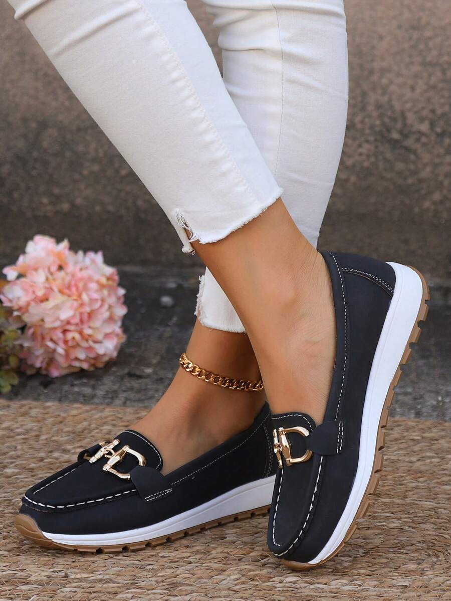 Mia | Mocassins Ortopédicos Antiderrapantes™