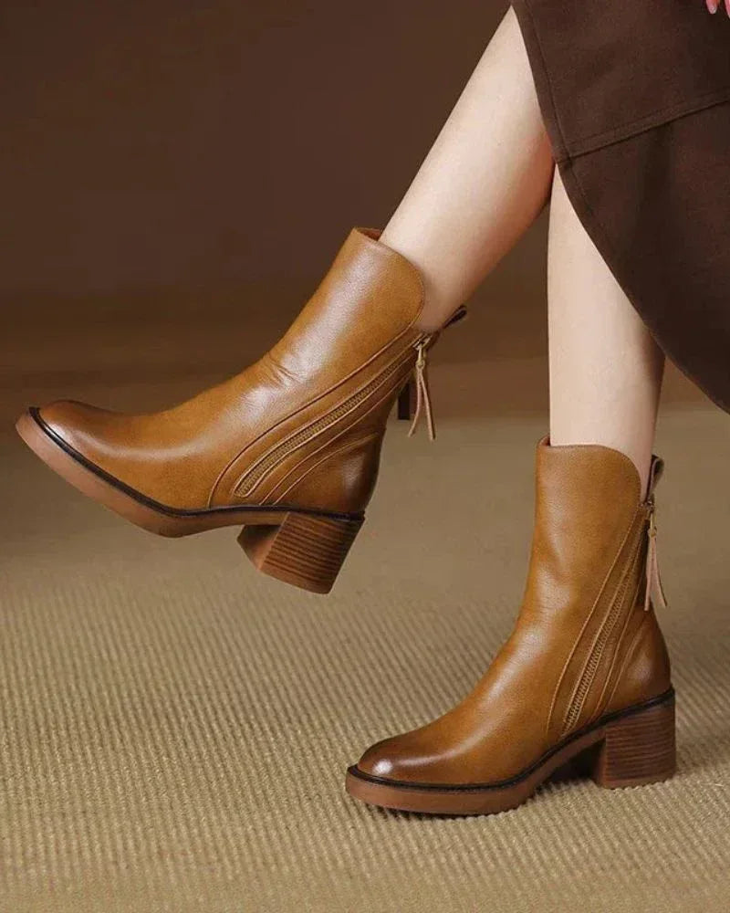 Botines de cuero premium Myriam™