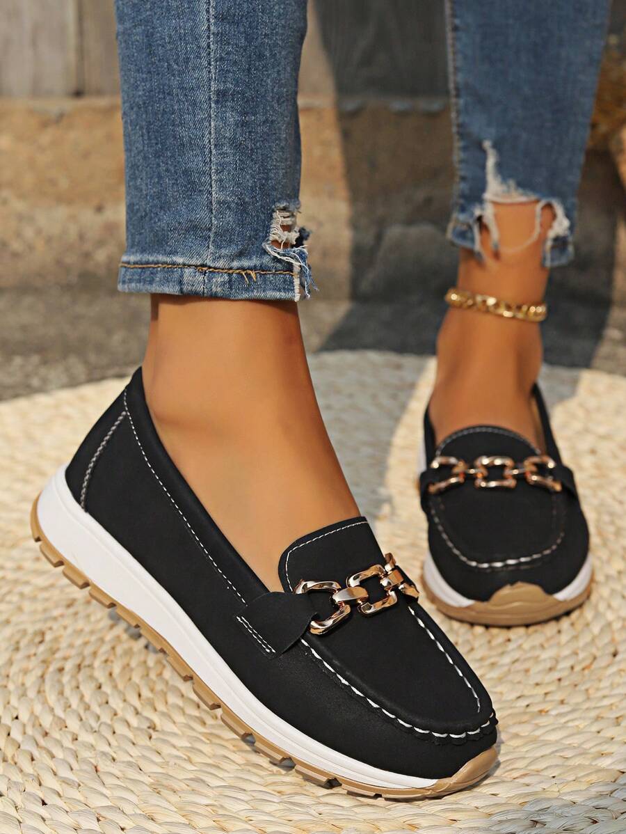 Mia | Mocassins Ortopédicos Antiderrapantes™