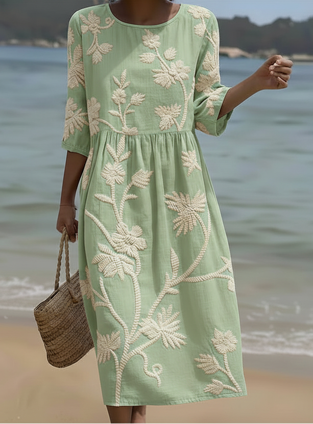 Paige - Elegant Floral Dress