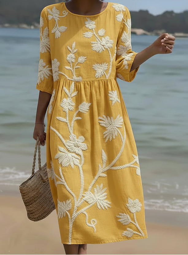 Lauren™ - Elegant Floral Dress