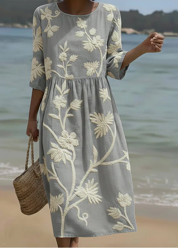 Sydney™ - Elegant Floral Dress