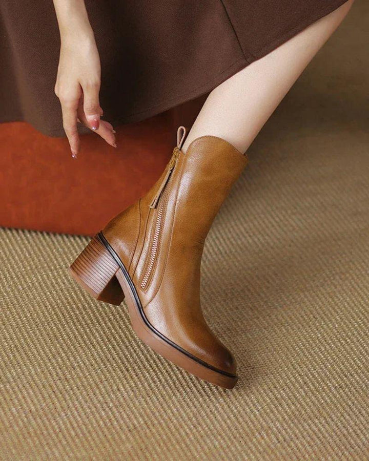 Botines de cuero premium Myriam™