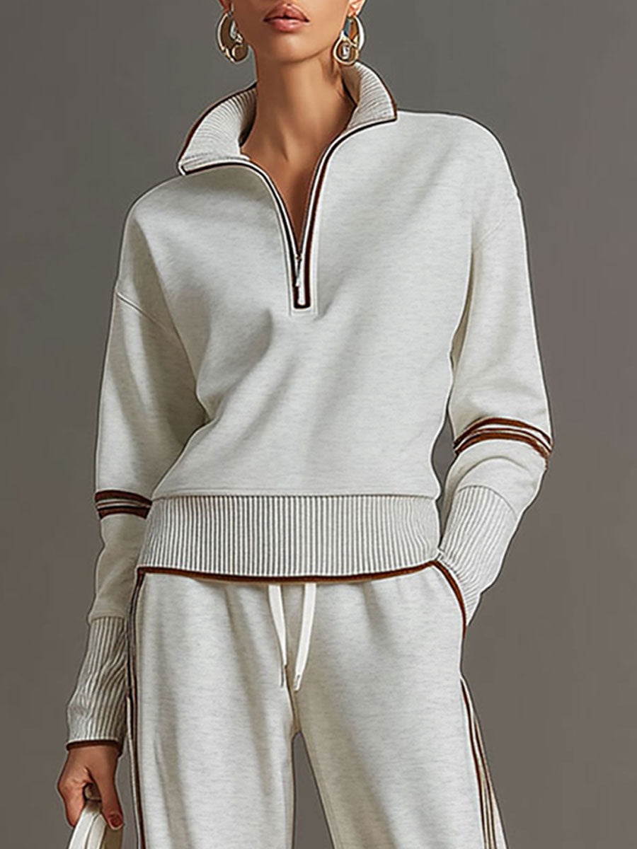 Marietta | Blusa y pantalones de pierna ancha