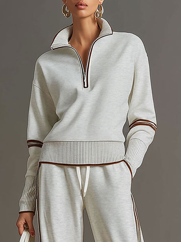 Marietta | Blusa y pantalones de pierna ancha