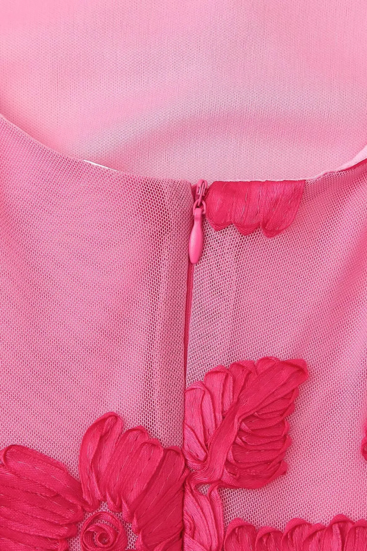 Amara | Elegantes Maxikleid in Pink