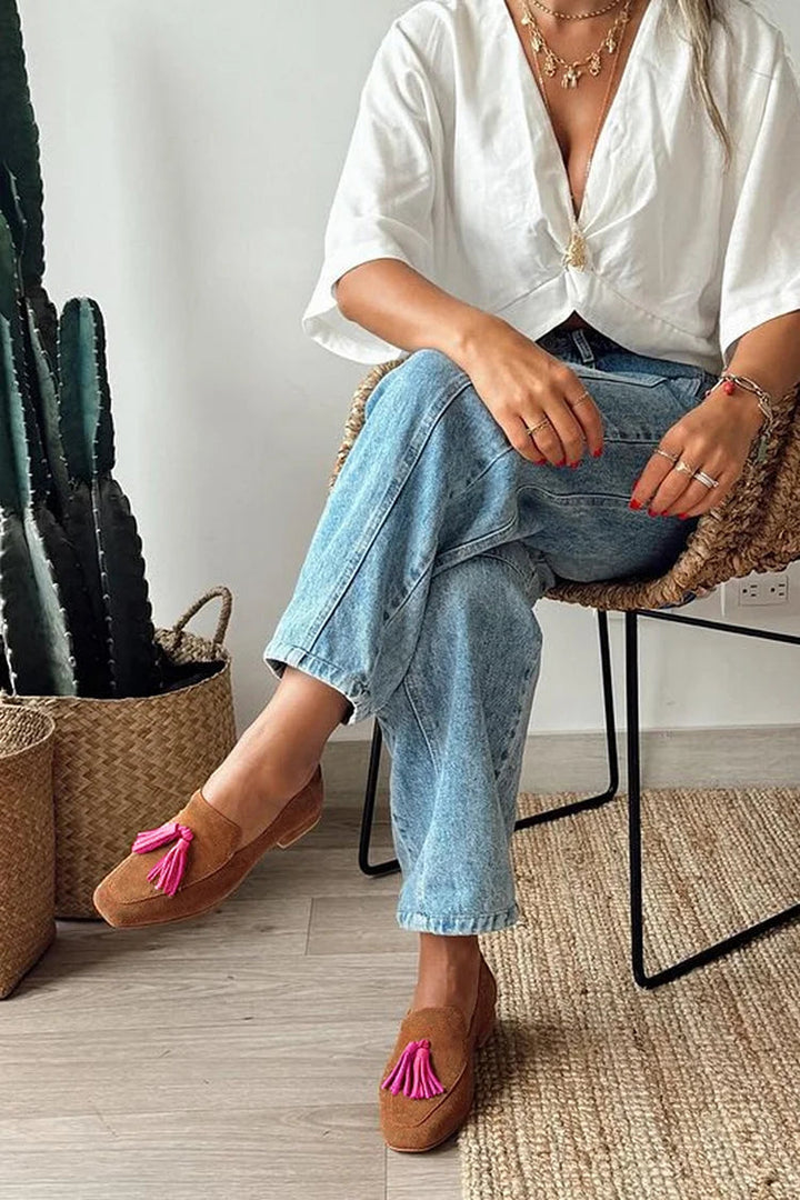 Monique | Mocasines Marrones