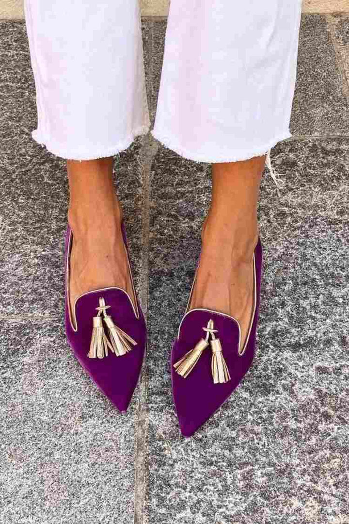 Amelie | Mocasín con borlas elegantes