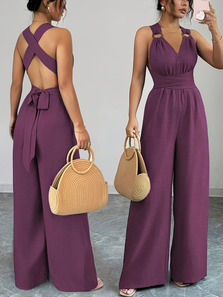 Emily | Tuta elegante in lino e cotone