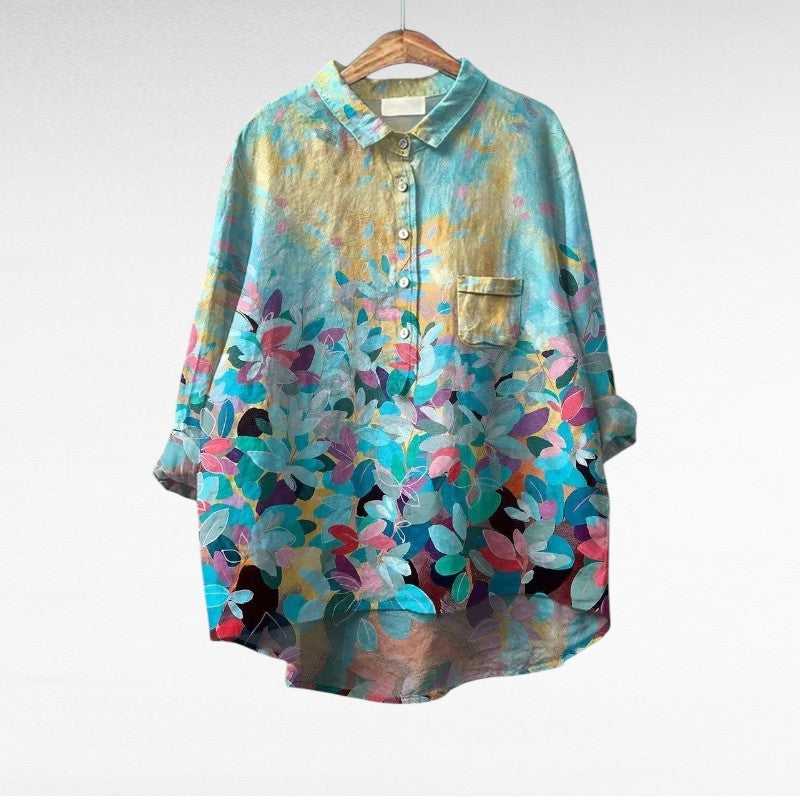 Aurore | Elegante Leinen-Sommerbluse