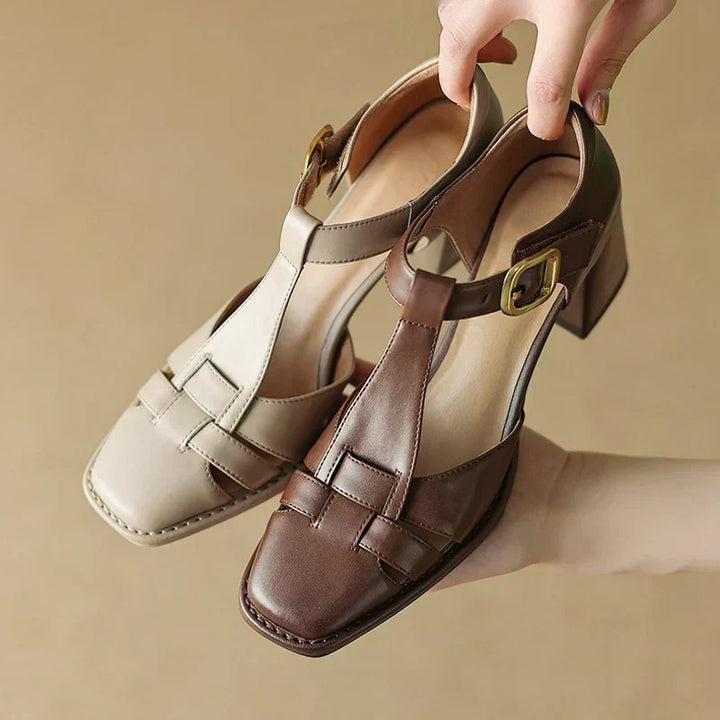 Belliora | Sandalias de Verano con Punta Cuadrada