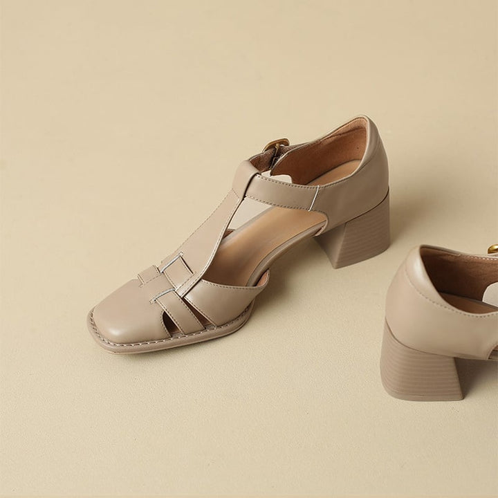Belliora | Sandalias de Verano con Punta Cuadrada