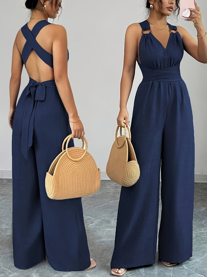 Emily | Tuta elegante in lino e cotone