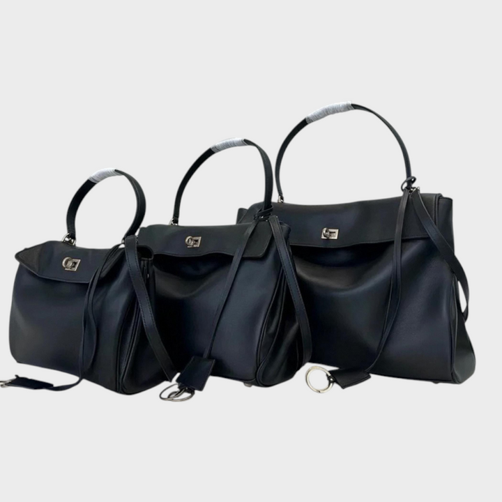 Libby | Sac à main en cuir doux minimaliste et luxueux