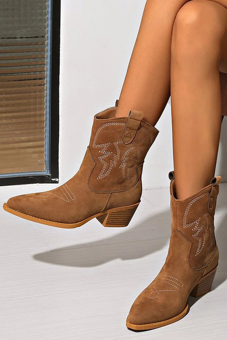 Ellie | Stivaletto Western a Punta