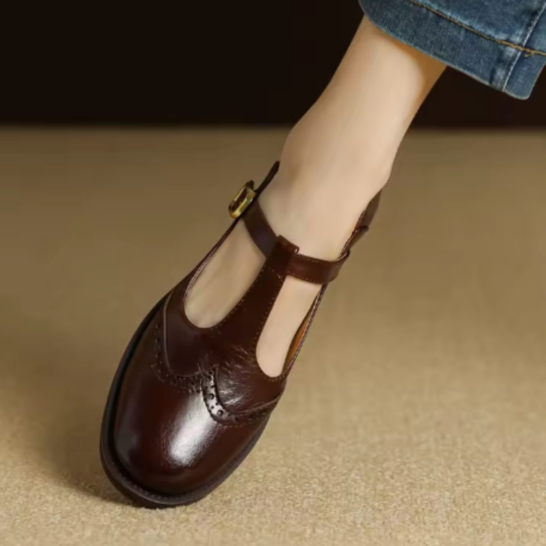 Ysolenne | Mary Janes Elegantes con Tira en T