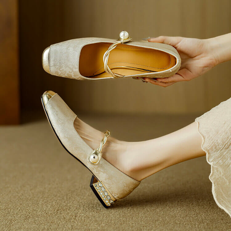 Perla Mary Jane Ballerinas