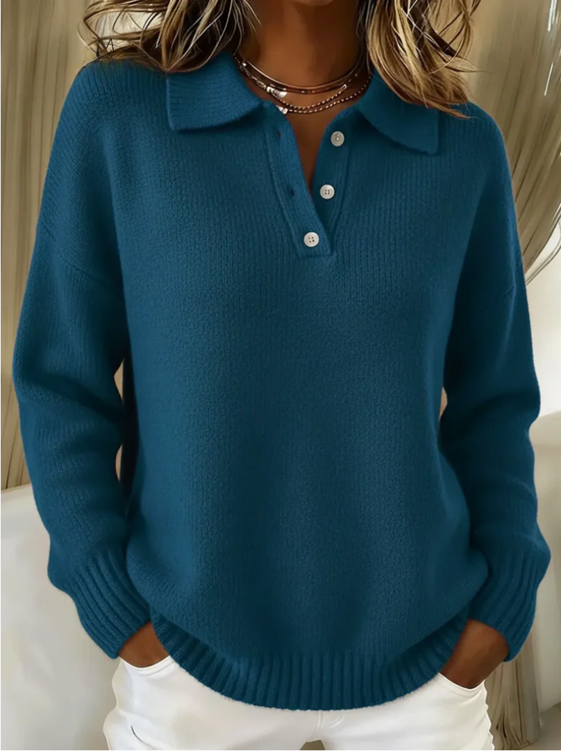 Maribel | Suéter Polo de Punto
