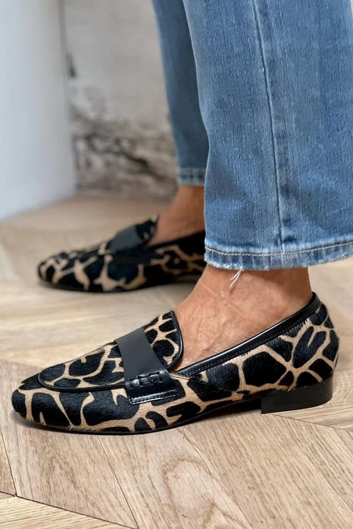 Daphne™ | Mocasines con estampado animal