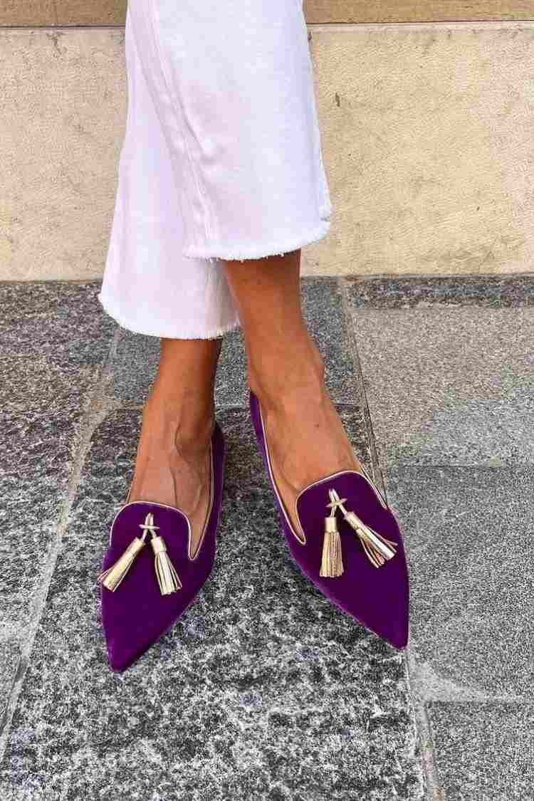 Amelie | Mocasín con borlas elegantes