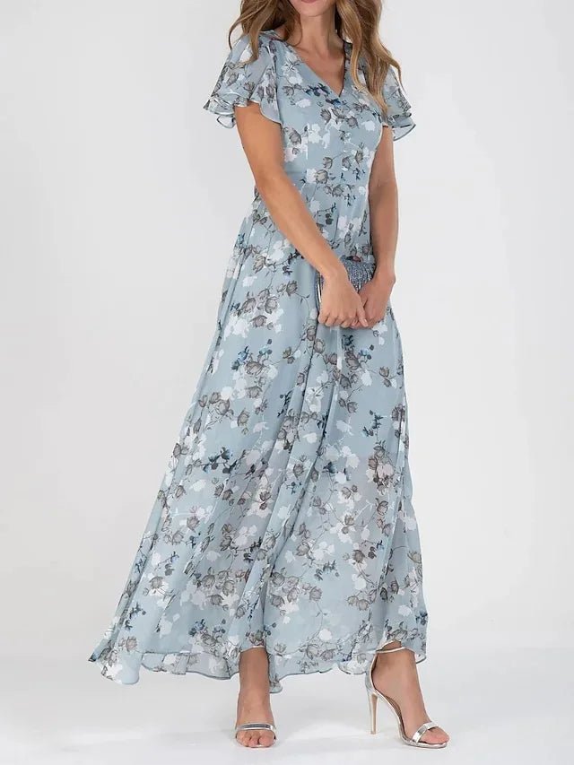 Zaria | Glamorous Tummy Covering Dress