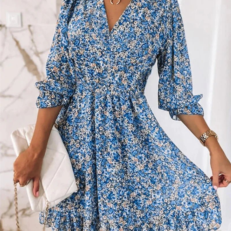 Sammy - Elegant Floral Dress