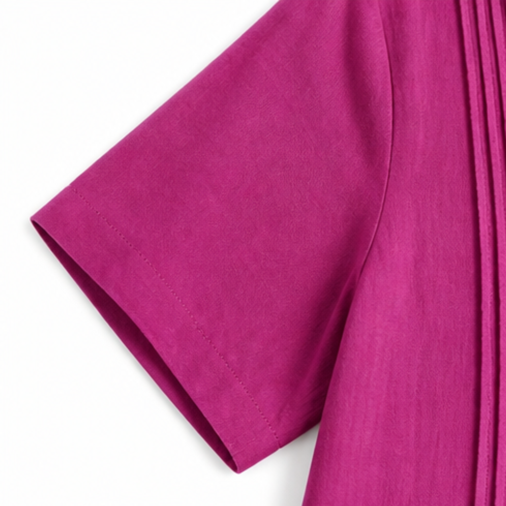 Cotton Maxi Dress with Pockets - Effortless A-Line Silhouette