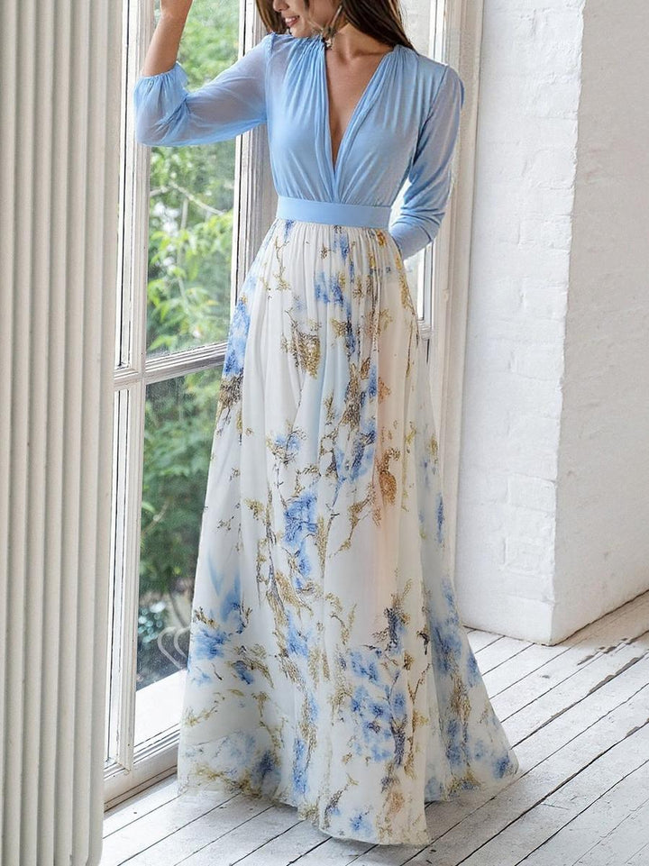 Penelope | Blumiges Maxikleid