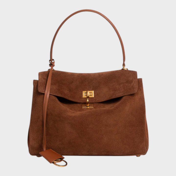 Libby | Sac à main en cuir doux minimaliste et luxueux