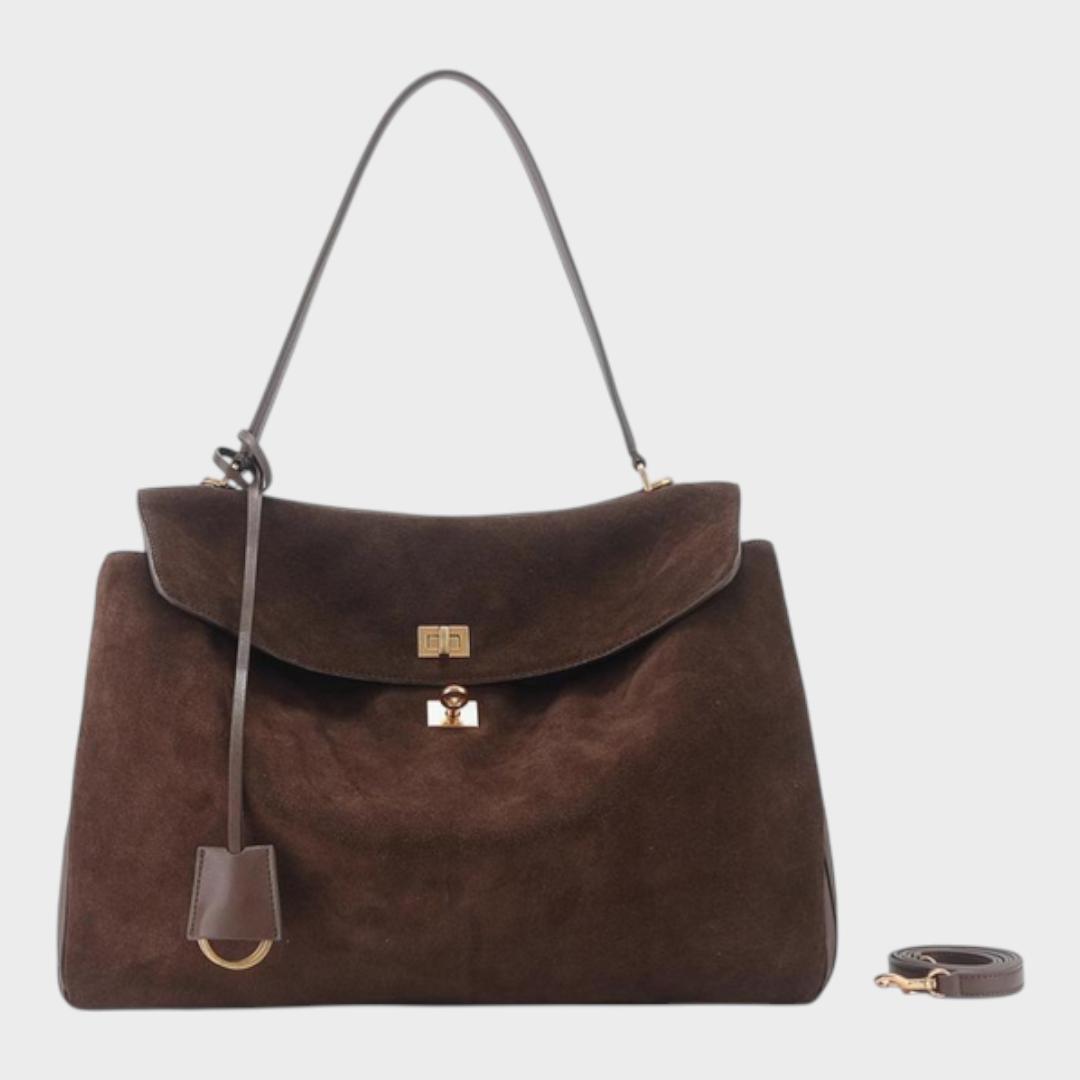 Libby | Sac à main en cuir doux minimaliste et luxueux
