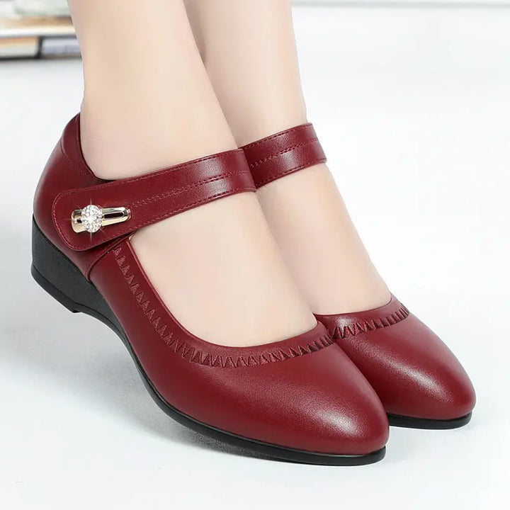 Lydia – Zapatos Elegantes de Tacón Medio y Cómodos