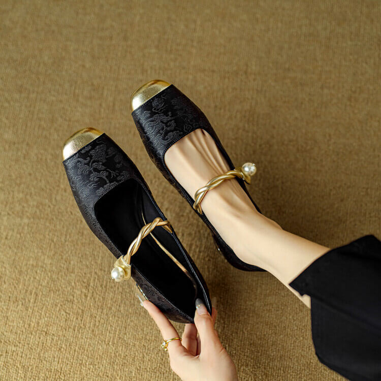 Perla Mary Jane Ballerinas