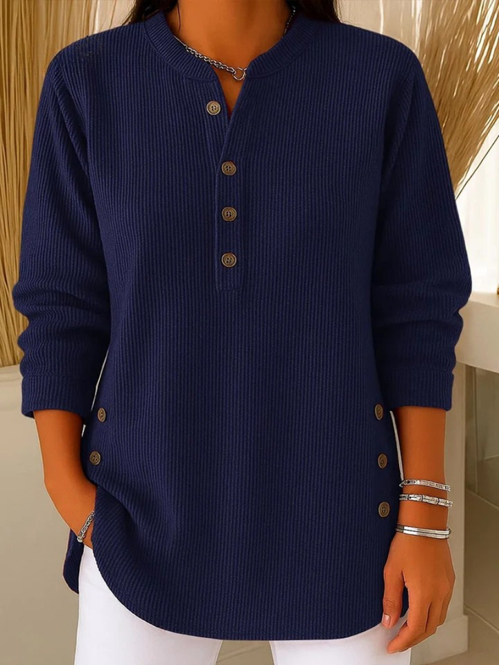 Livia | Túnica Henley con Botones