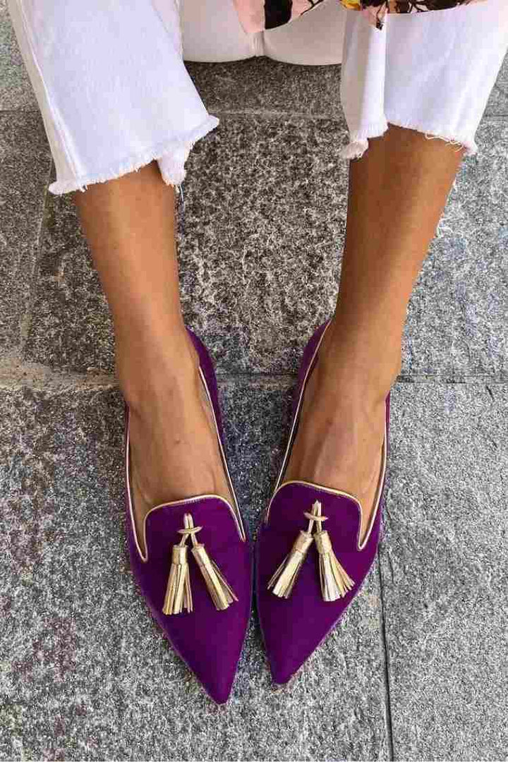 Amelie | Mocasín con borlas elegantes