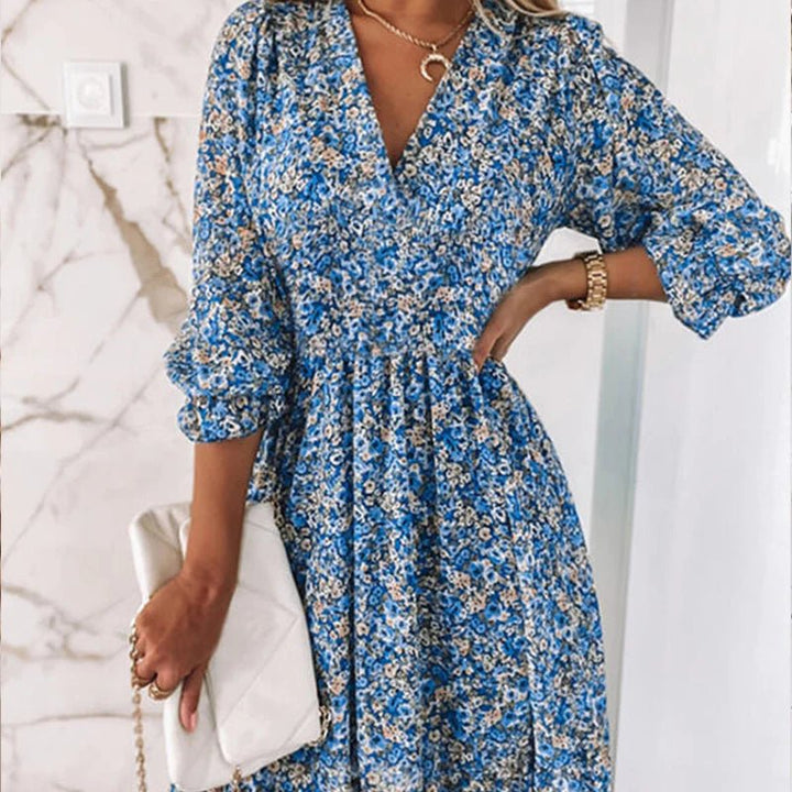 Sammy - Elegant Floral Dress