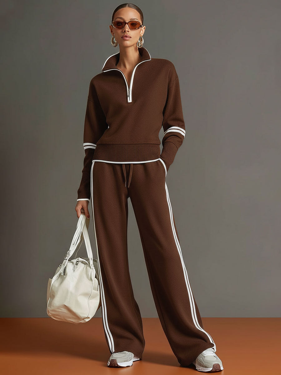 Marietta | Camicetta e Pantaloni a Gamba Larga