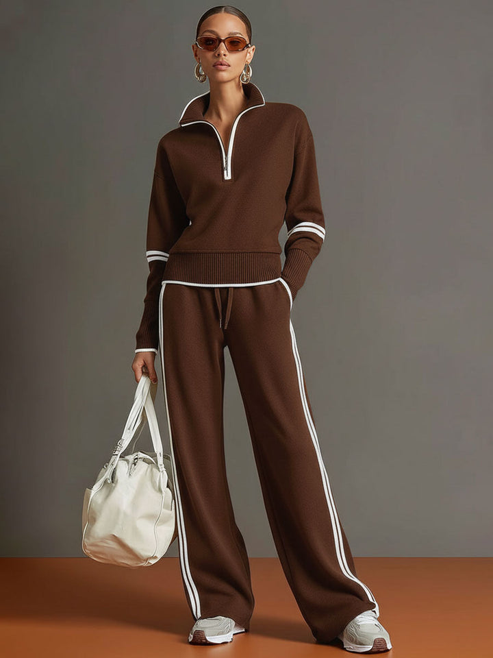 Marietta | Camicetta e Pantaloni a Gamba Larga