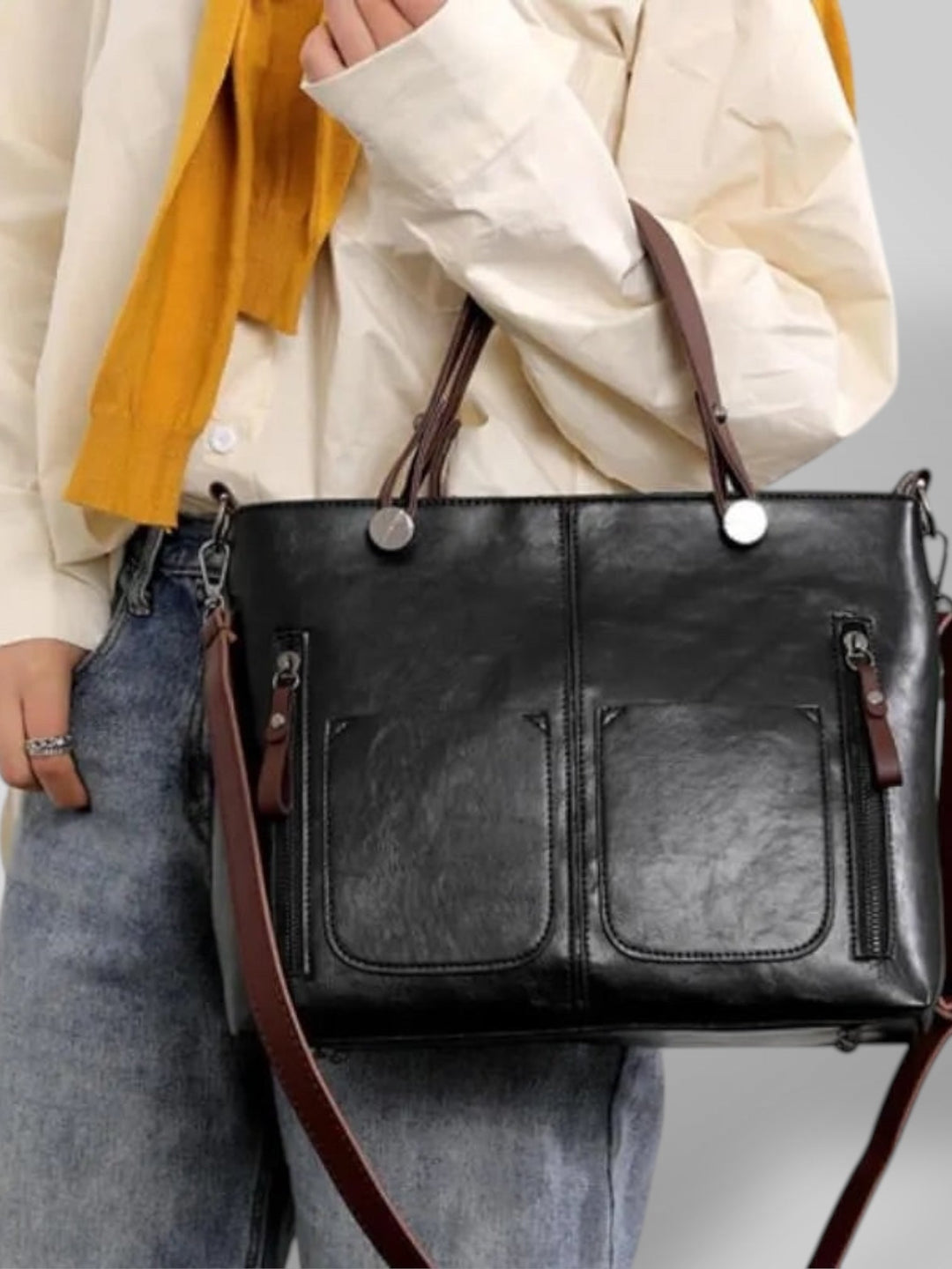 Aria | Sac à bandoulière en cuir