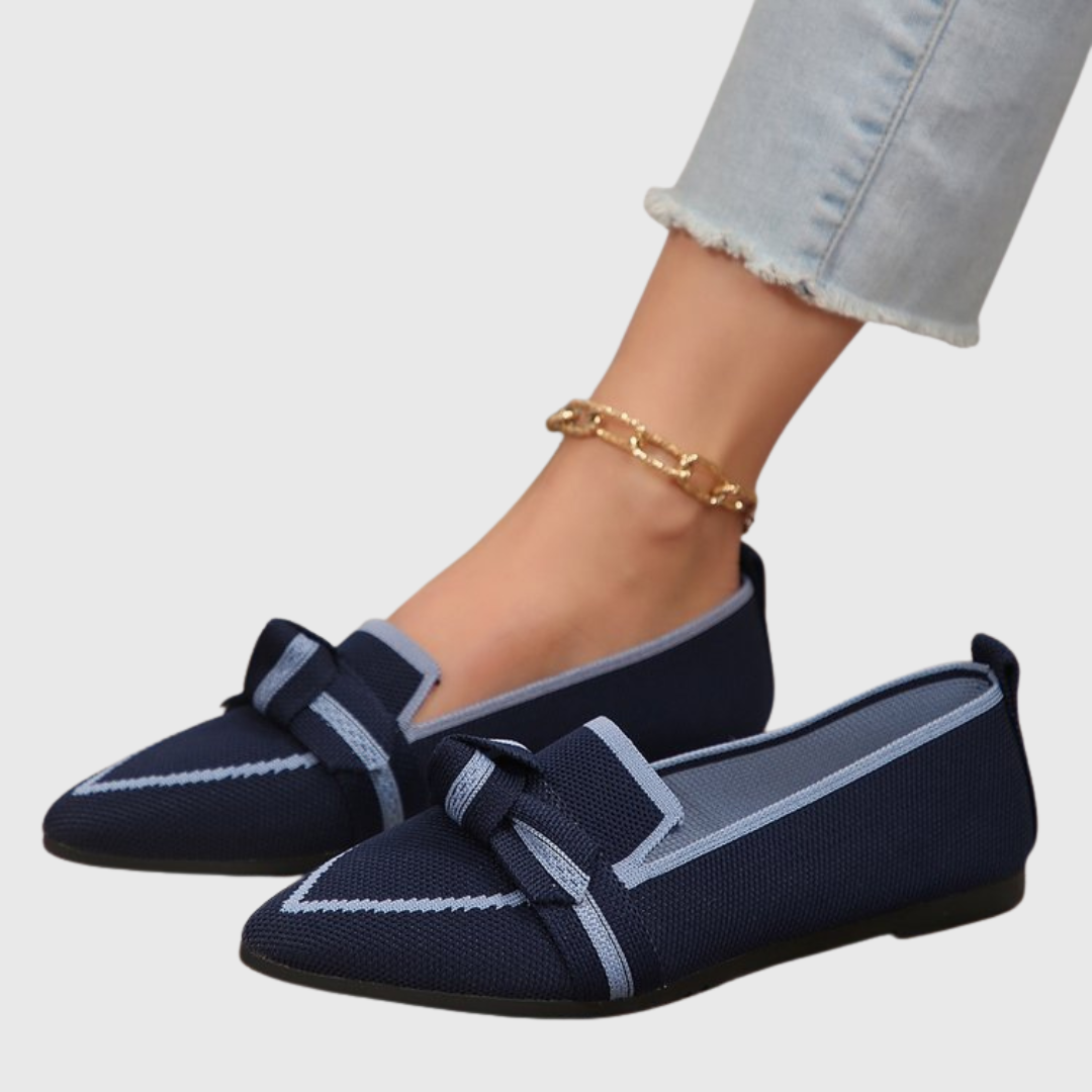 Milena | Mocasines Cómodos con Nudo