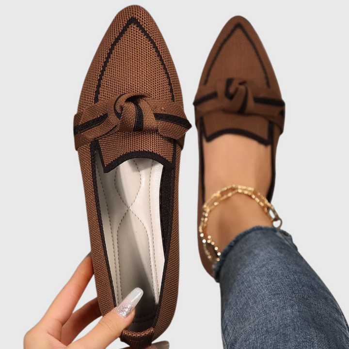 Milena | Mocasines Cómodos con Nudo